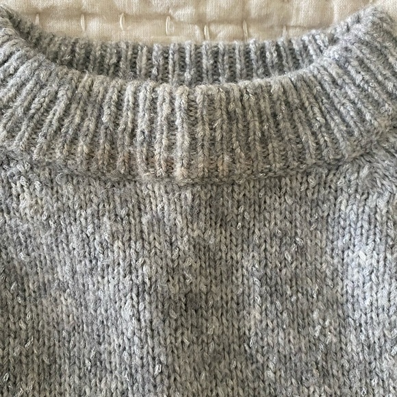 AG- Grey “Noelle” Slight Flare Sleeve Sweater - Picture 4 of 4